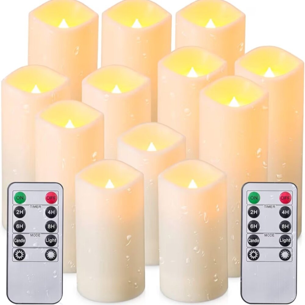 Flameless Candles 12 Pack